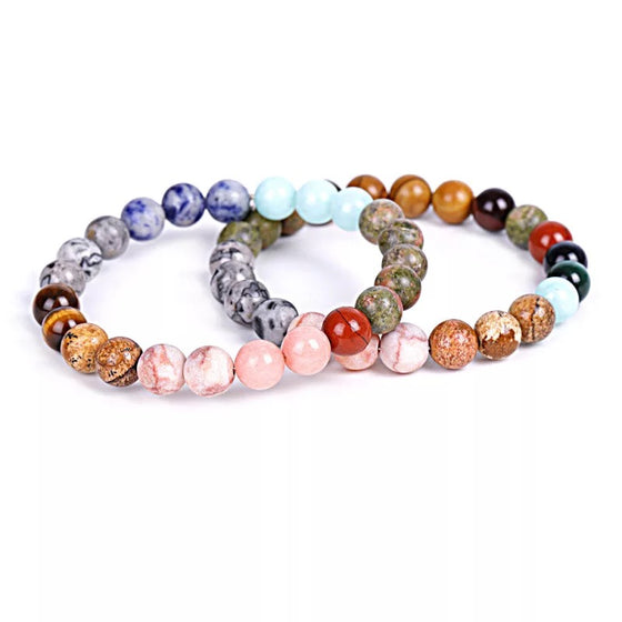 [[Natural stone bracelet///Bracelet en pierres naturelles]]