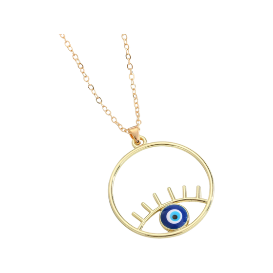 [[Evil eye protection necklace///Collier de protection mauvais oeil]]