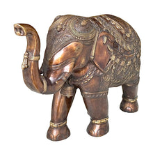  [[Decorative brass elephant///Eléphant décoratif en laiton]]