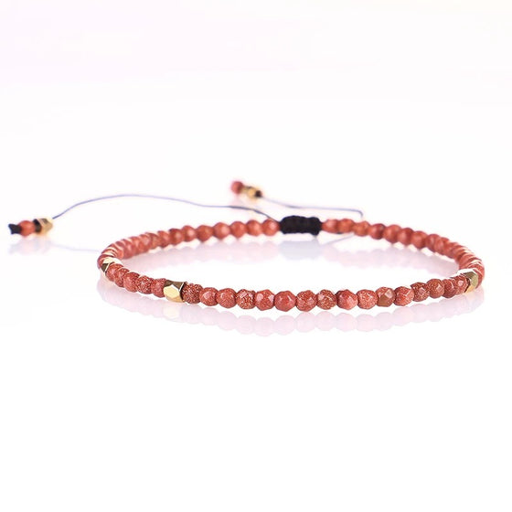 [[Assorted natural stone bracelets///Bracelets en pierres naturelles assortis]]