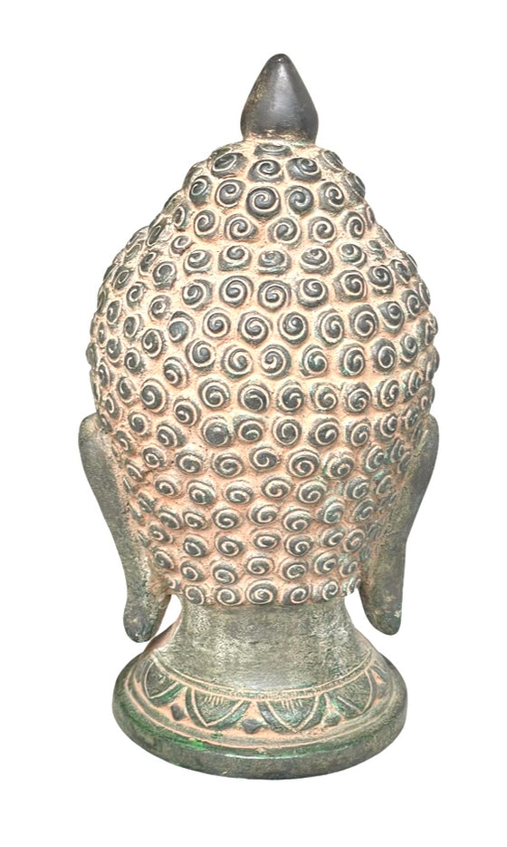 [[Brass Buddha head///Tête de buddha en laiton]]