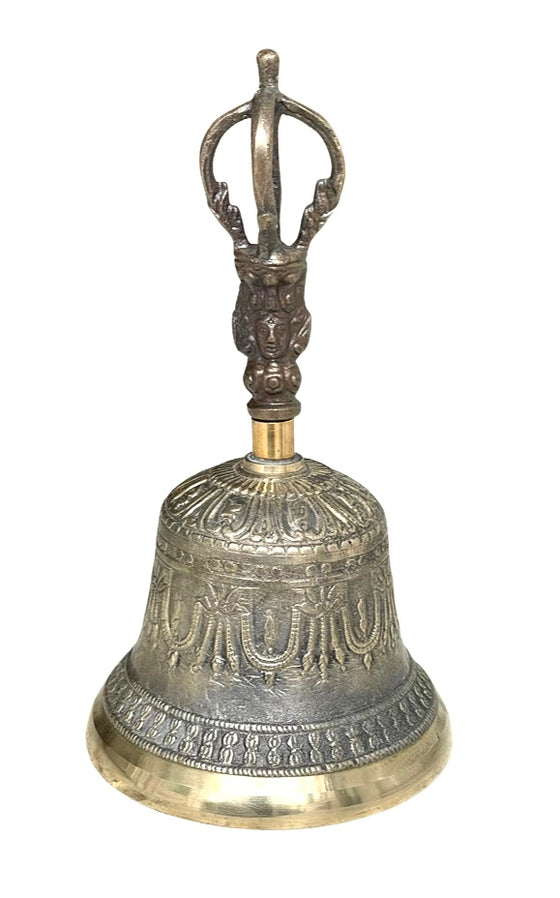 [[Nepali brass bell///Cloche en laiton népalaise]]