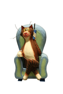  Mobile Phone Cat//Chat au téléphone