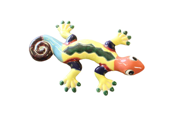 Ceramic Wall Gecco//Gecko en Céramique