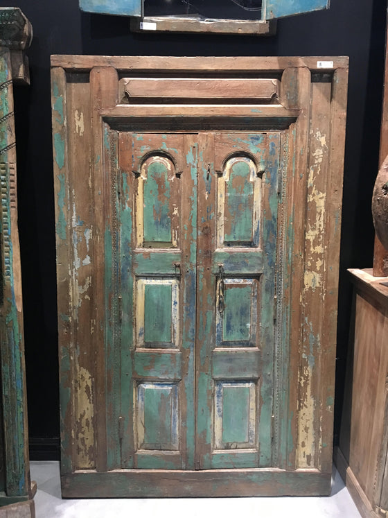 Vintage green\brown Door