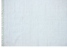  [[Hand-loomed chindi cotton rug : White///Tapis en coton chindi tissé à la main : Blanc]]